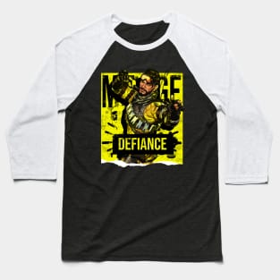 Apex Legends Mirage Defiance Baseball T-Shirt